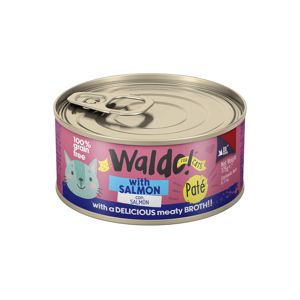 Paté para gato lata 175g sabor a salmón