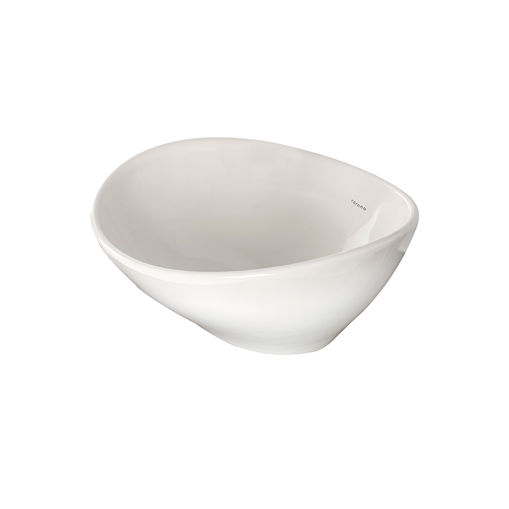 Lavamanos de sobreponer blanco ravena 40x33cm corona
