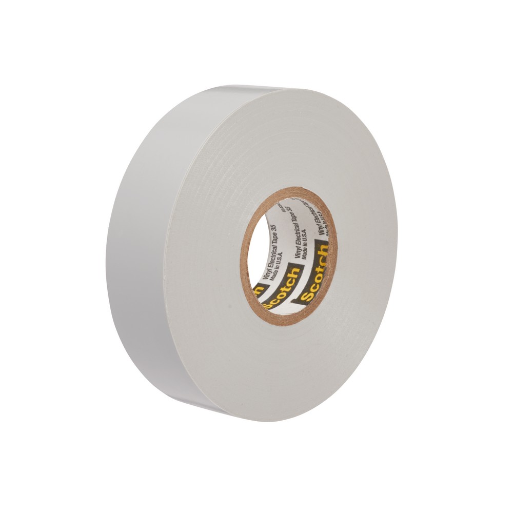 Cinta aislante gris 3/4 pulg 20.1 m (19.05 mm x 20.1 m) 35