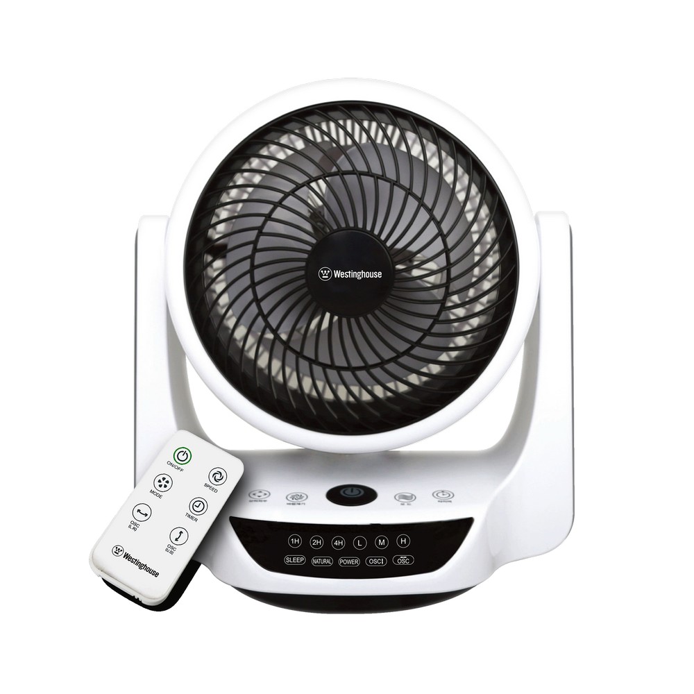 Ventilador de mesa blanco 13 pulg (30.48 cm)