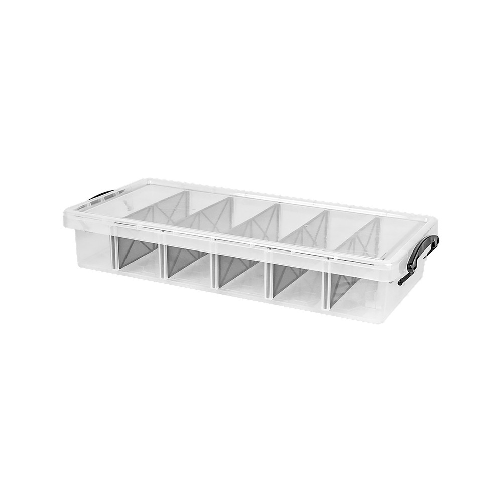 Caja organizadora de plastico 9 l con 5 divisiones