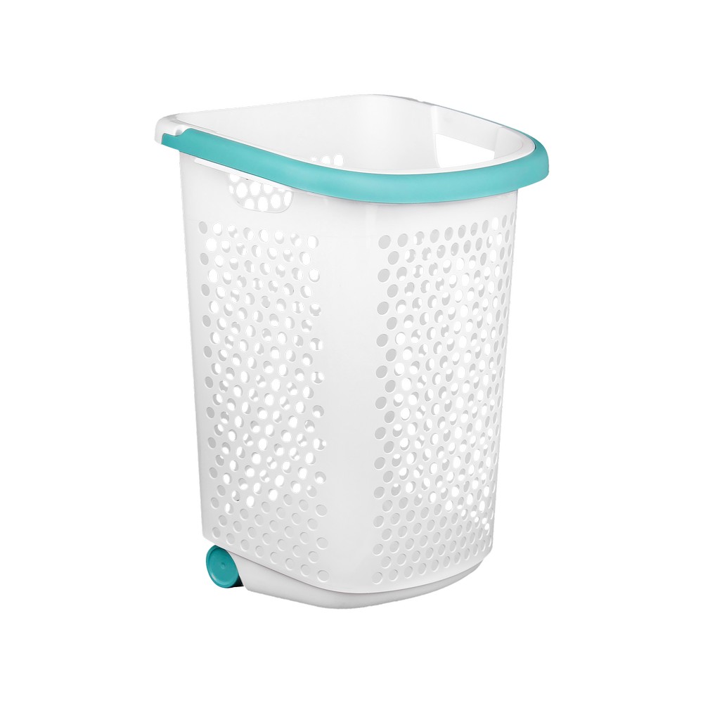 Cesta para ropa 60 l con ruedas