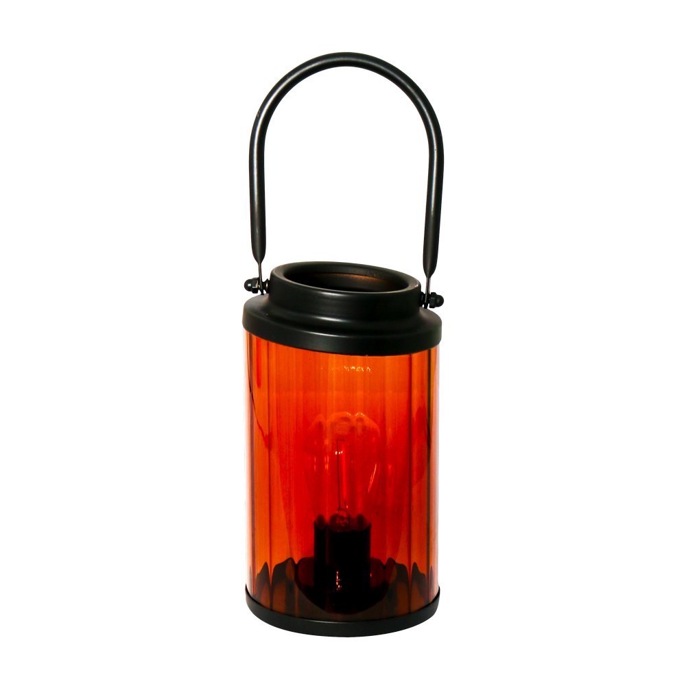 Lampara de mesa led verde/negro chocolate/negro