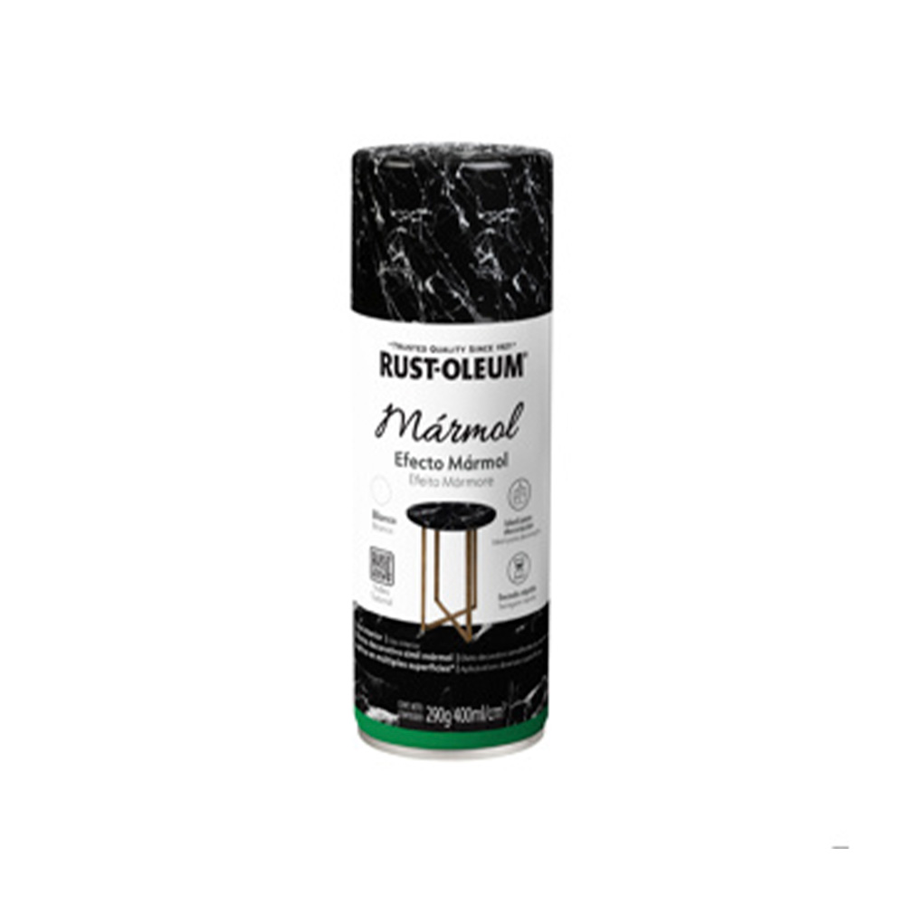 Pintura en sprya acabado marmol blanco 290g