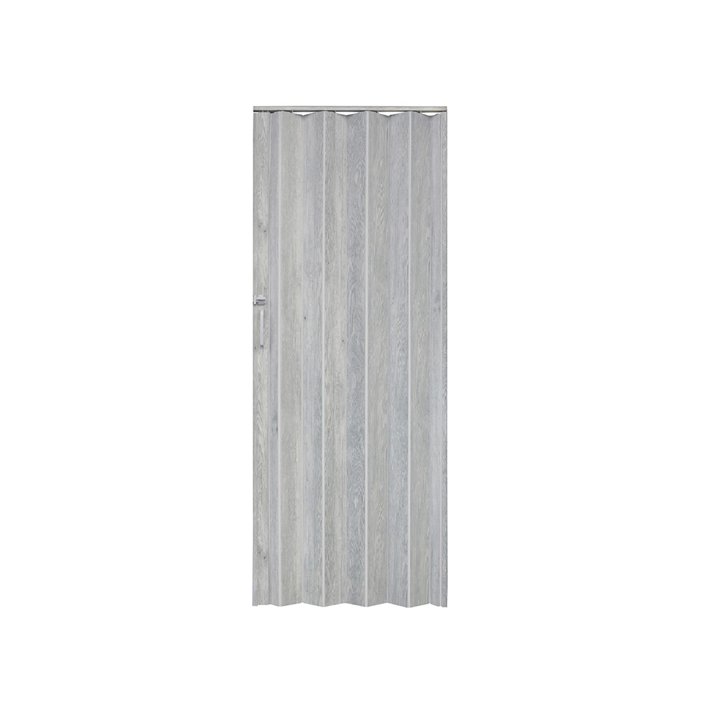 Puerta plegable 91x210 lino gris junta oscura blacktie