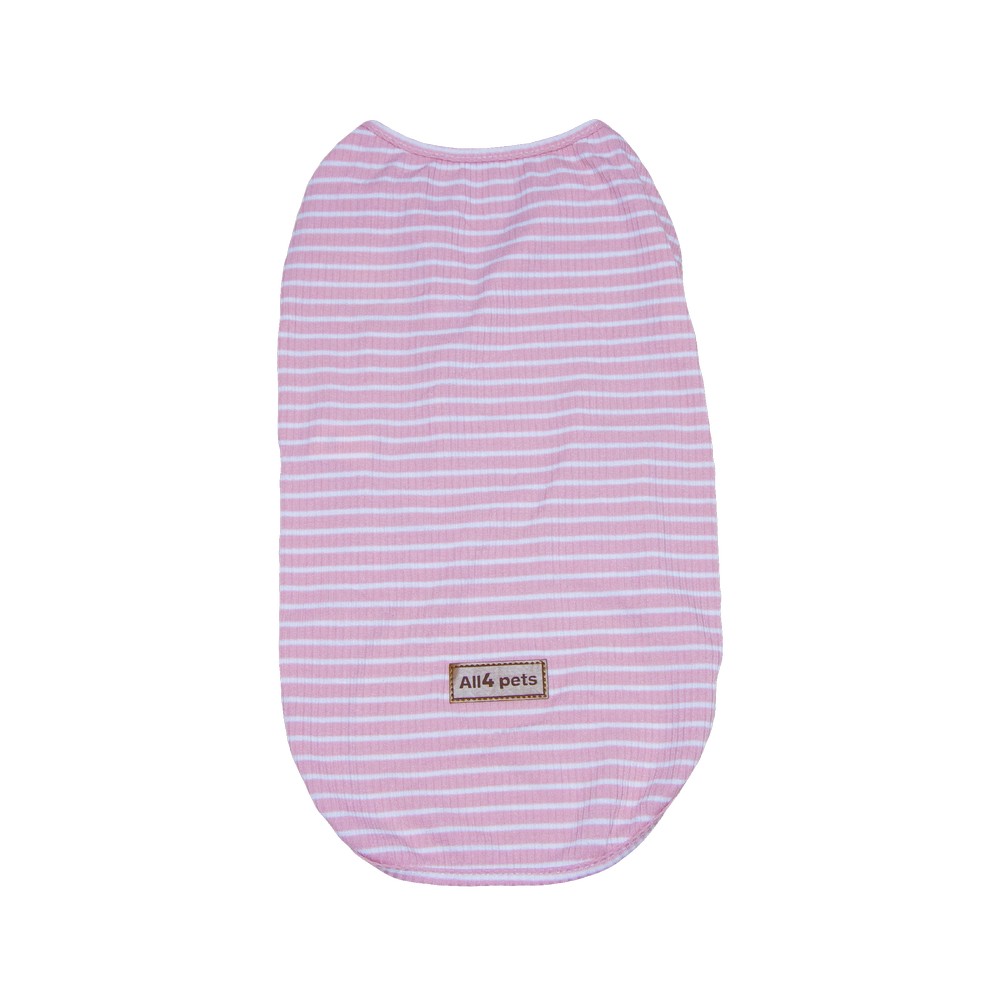 Camisa doggy para mascota talla s color rosado