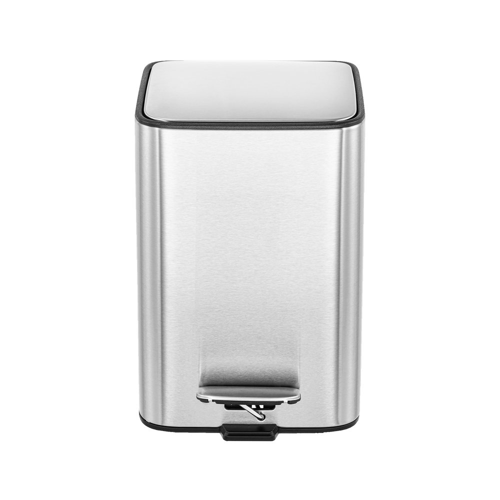 Basurero de pedal de acero inoxidable 5 l