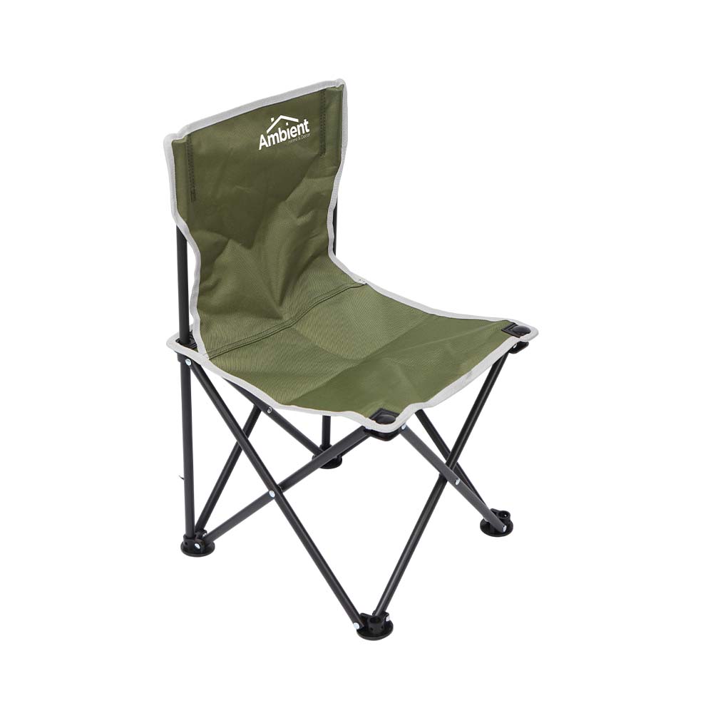 Silla para camping de poliester 35x35x58 cm verde