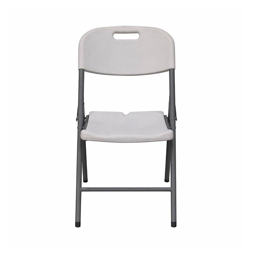 Silla plastica plegable 60x46x85 cm blanco