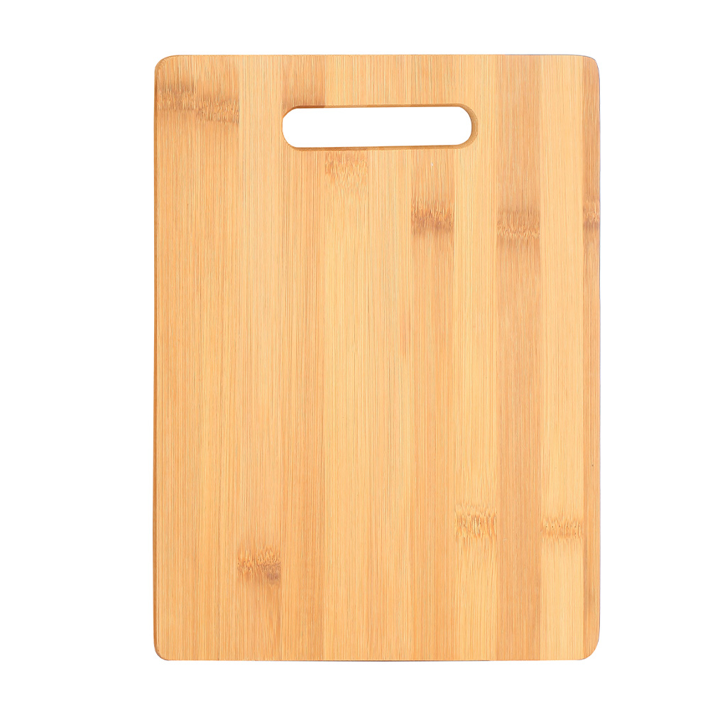 Tabla para picar rectangular de bambú 30x23x0.9 cm