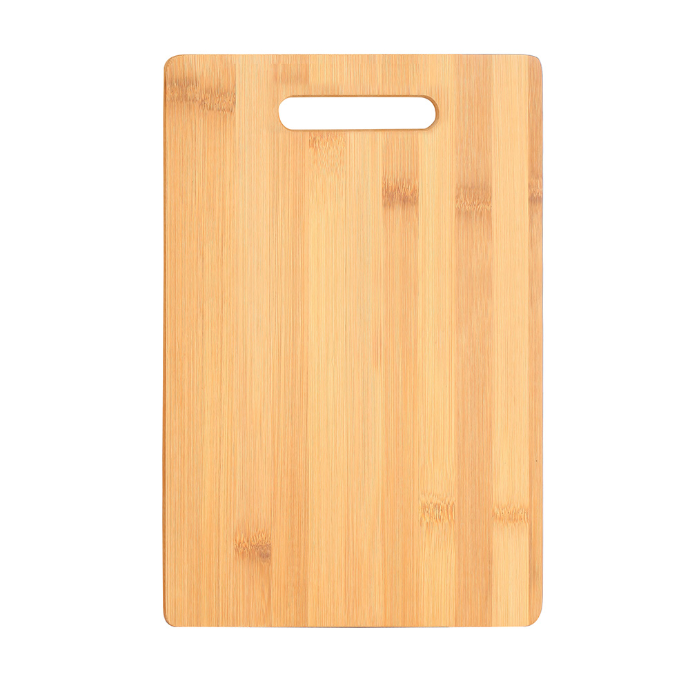 Tabla para picar rectangular de bambú 35x24x0.9 cm
