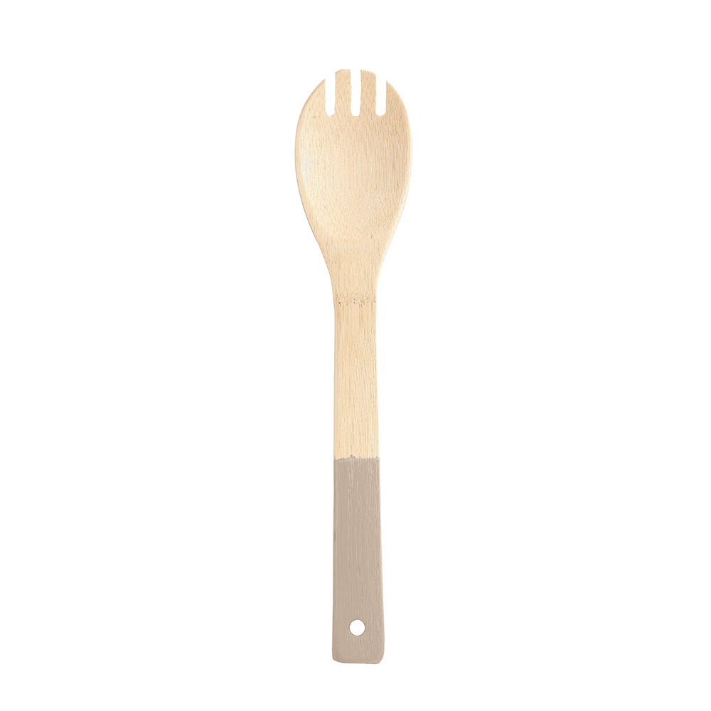 Cuchara para ensalada de bambú 30 cm