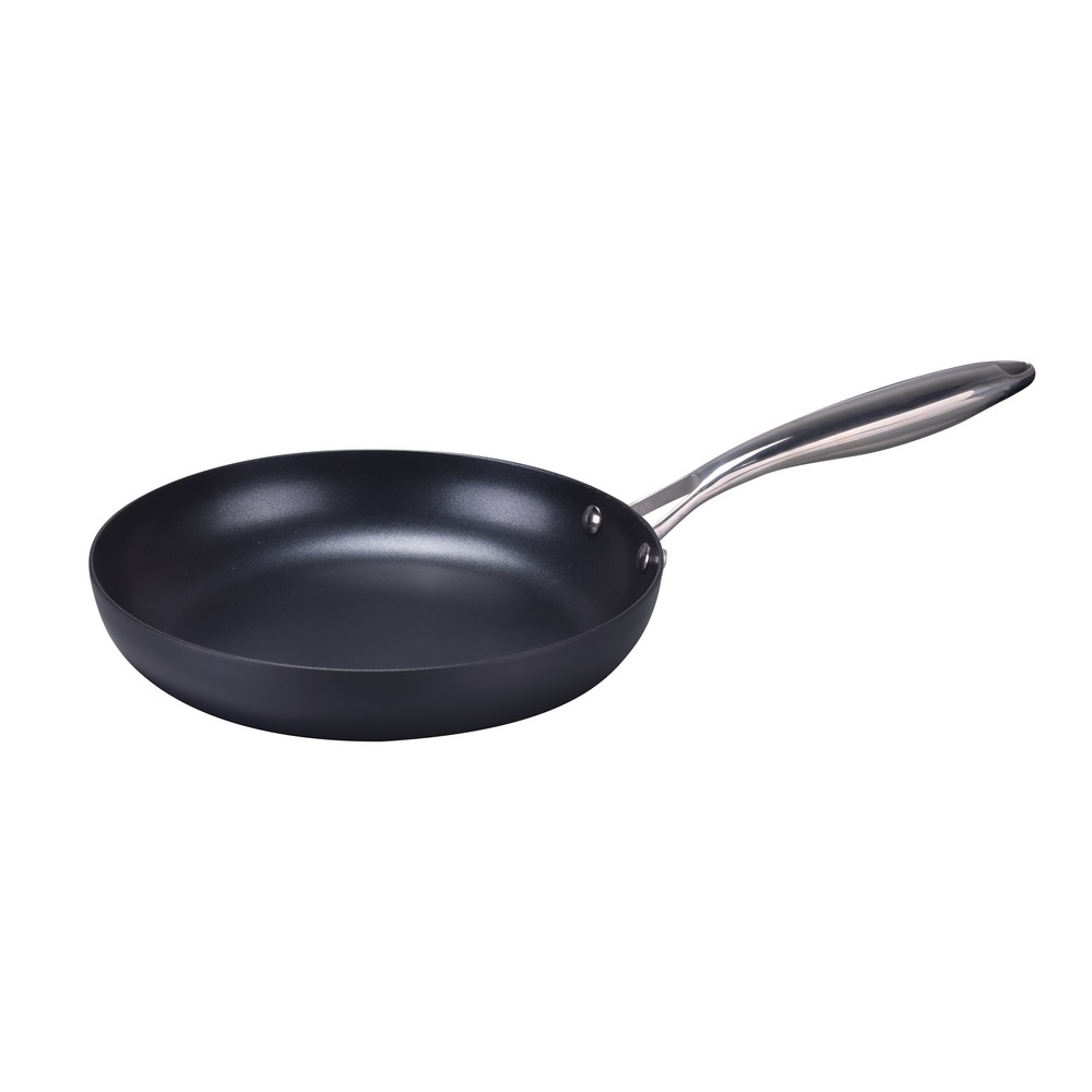 Sarten de cerámica de vidrio 28 cm gris