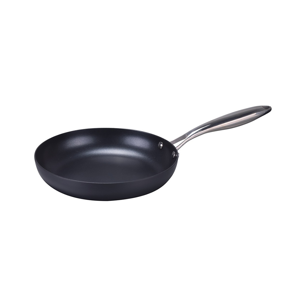 Sarten de cerámica de vidrio 30 cm gris