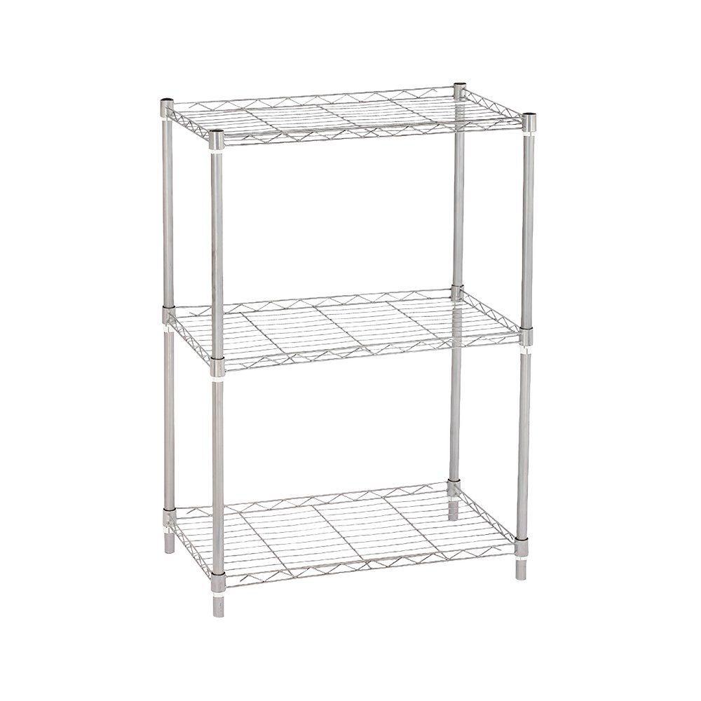Estante multiusos de 3 niveles metálico 56x35x82 cm