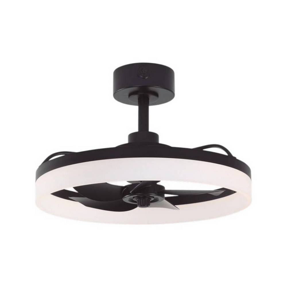 Ventilador de techo 20 pulg (50 cm) negro 5 aspas abs cct aquila