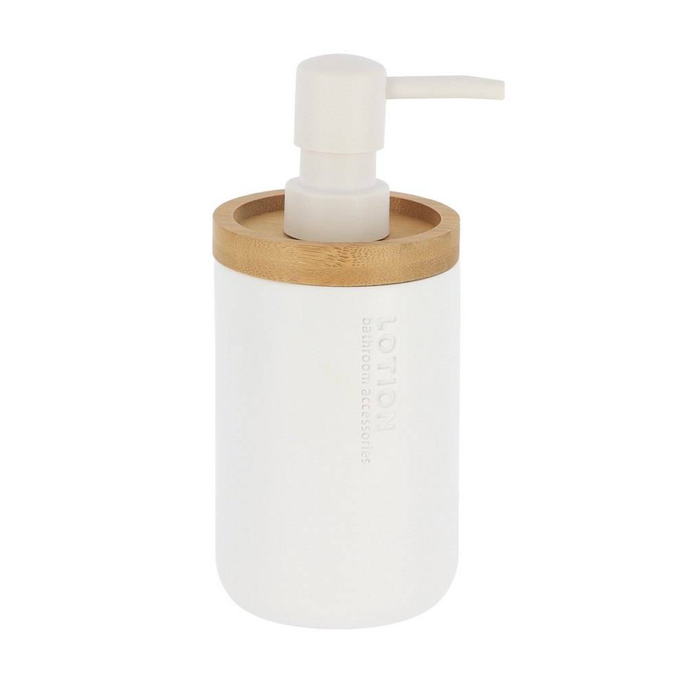 Jabonera para liquido poliresina 280 ml blanco