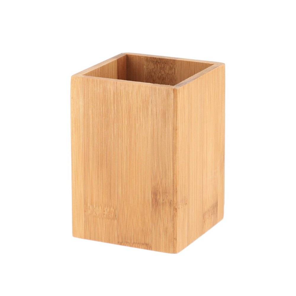 Porta cepillo de dientes de bambú