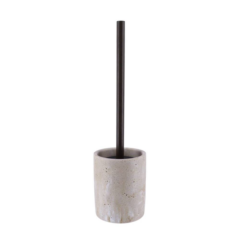 Cepillo para baño de poliresina con textura natural