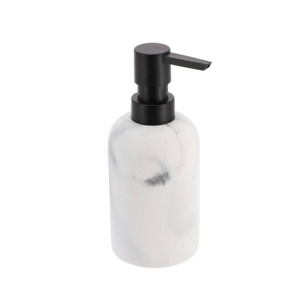 Jabonera para liquido poliresina 300 ml efecto marmol