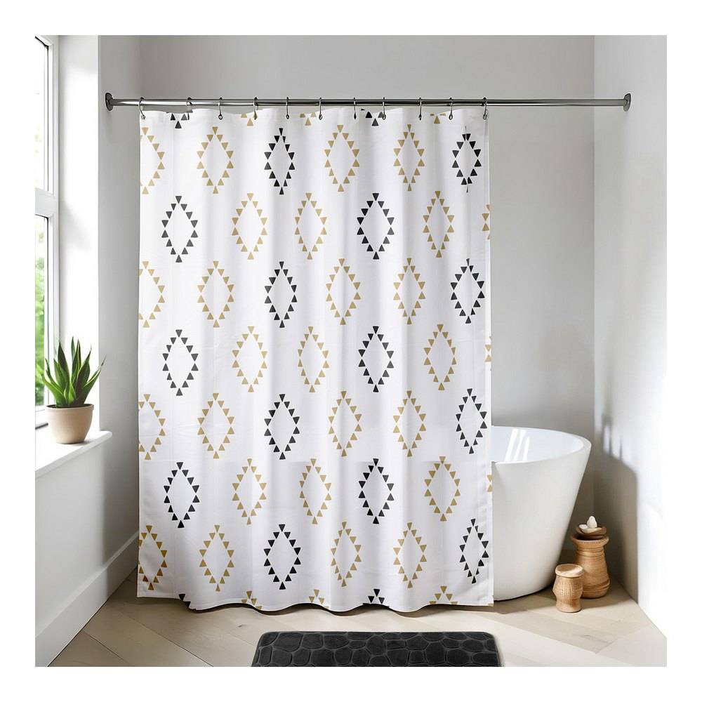 Cortina para baño peva 180x180 cm lima