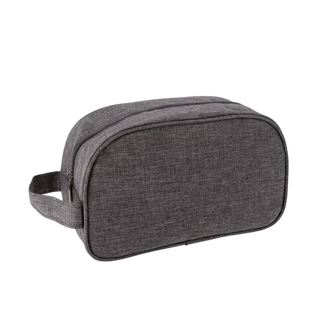 Bolsa organizadora rectangular de poliester gris