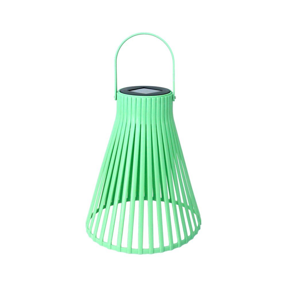 Linterna solar led 18 cm verde - Luminarias de colgar