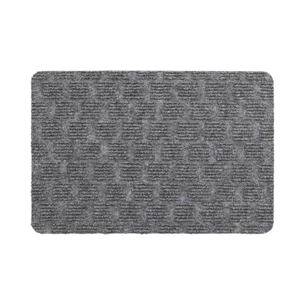 Alfombra para entrada 40x60 cm zoe gris
