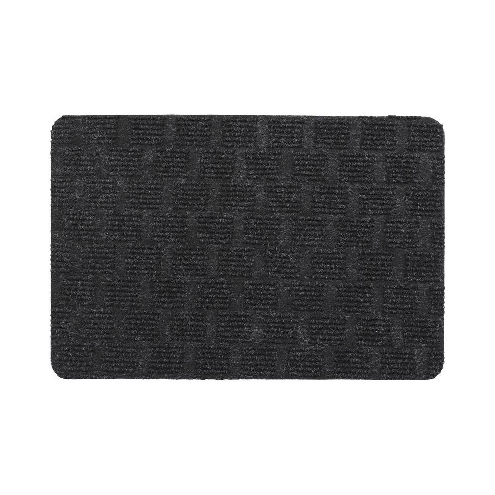 Alfombra para entrada 40x60 cm zoe negro