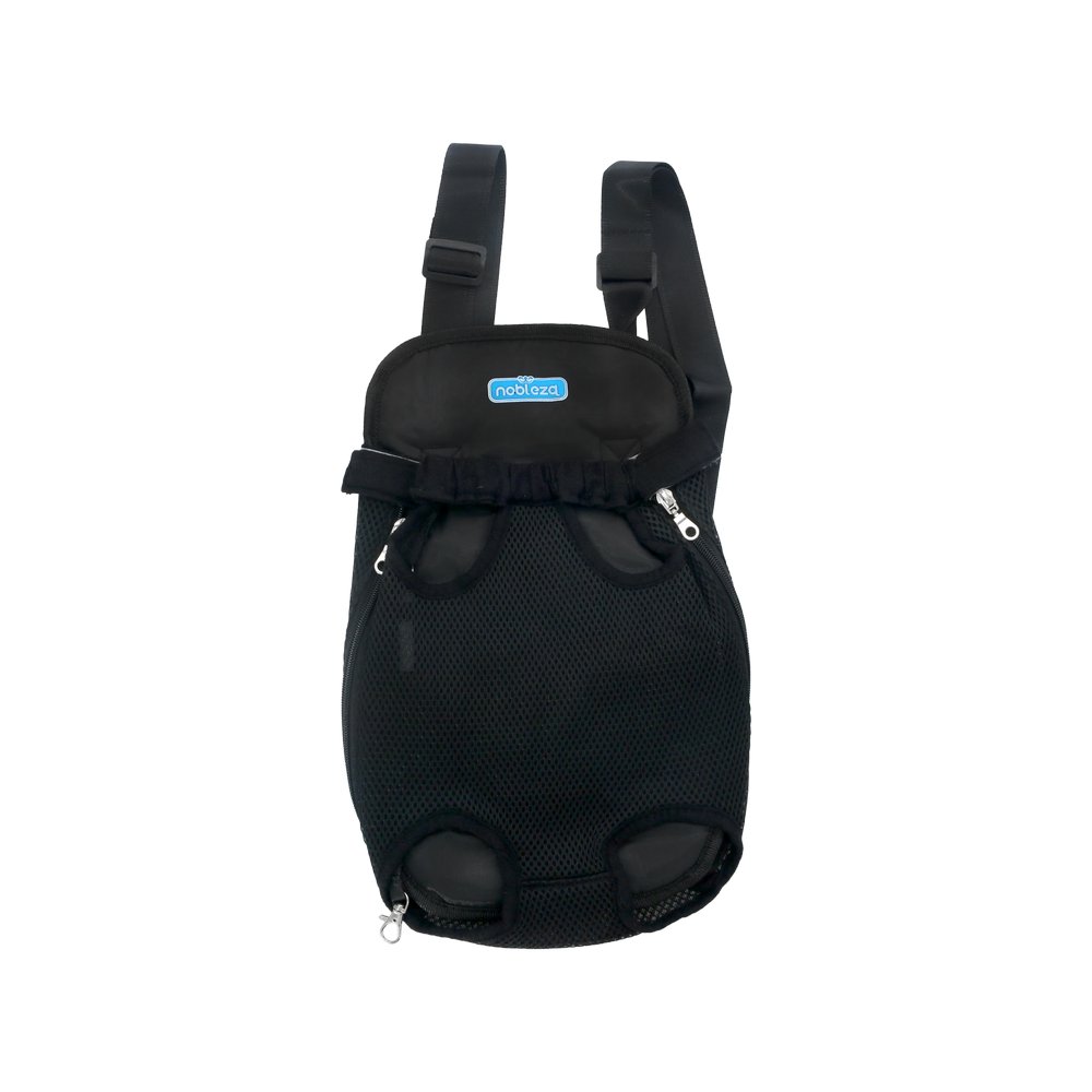 Bolsa para transportar mascota talla l negro nobleza