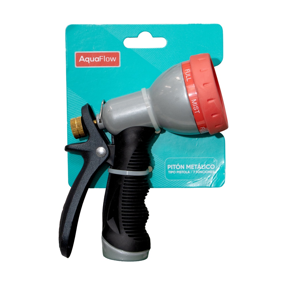 Piton tipo pistola metalico 7 spray