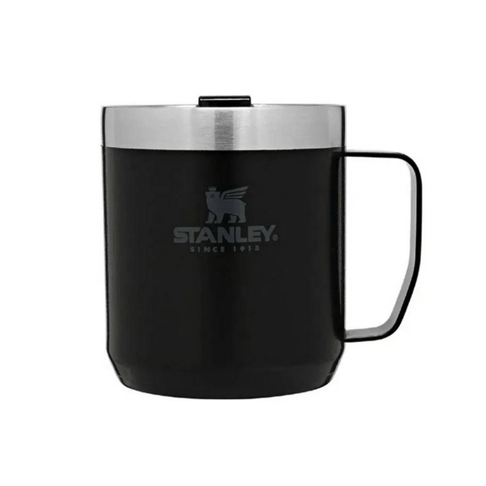 Taza térmica classic negra camp mug 12 oz