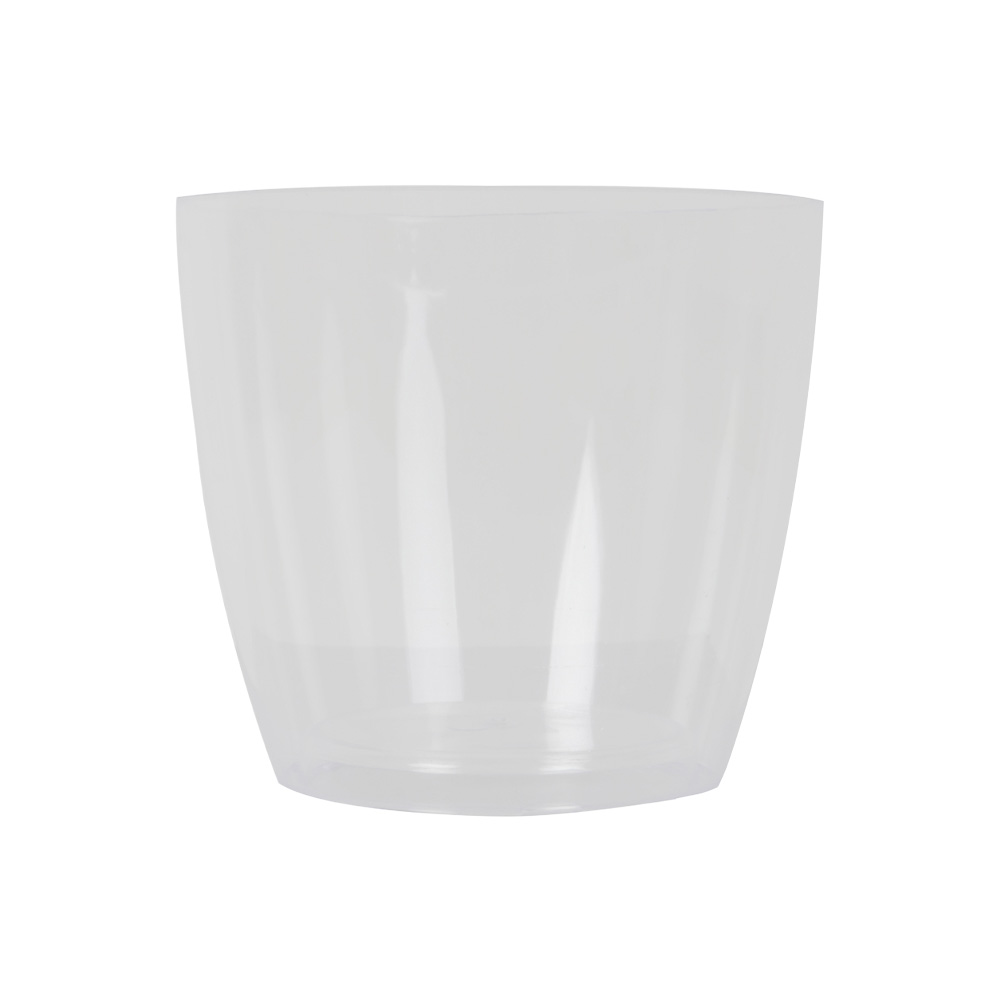 Maceta transparente para orquideas 16cm san remo