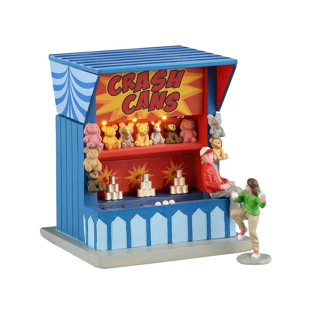 Villa navideña juego de crash cans