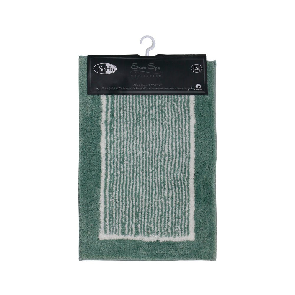 Alfombra para baño 40x60 cm celeste