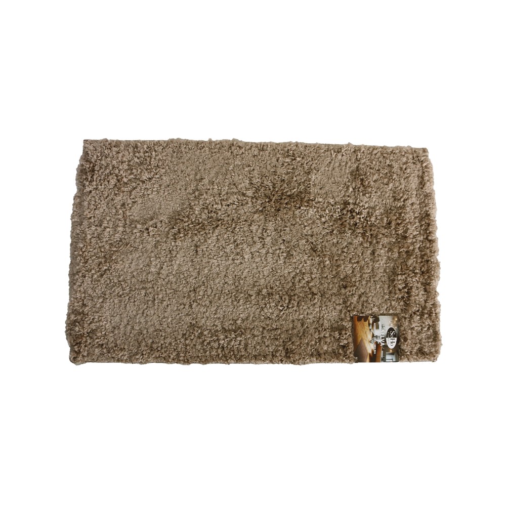 Alfombra para interior 50x80 cm taupe