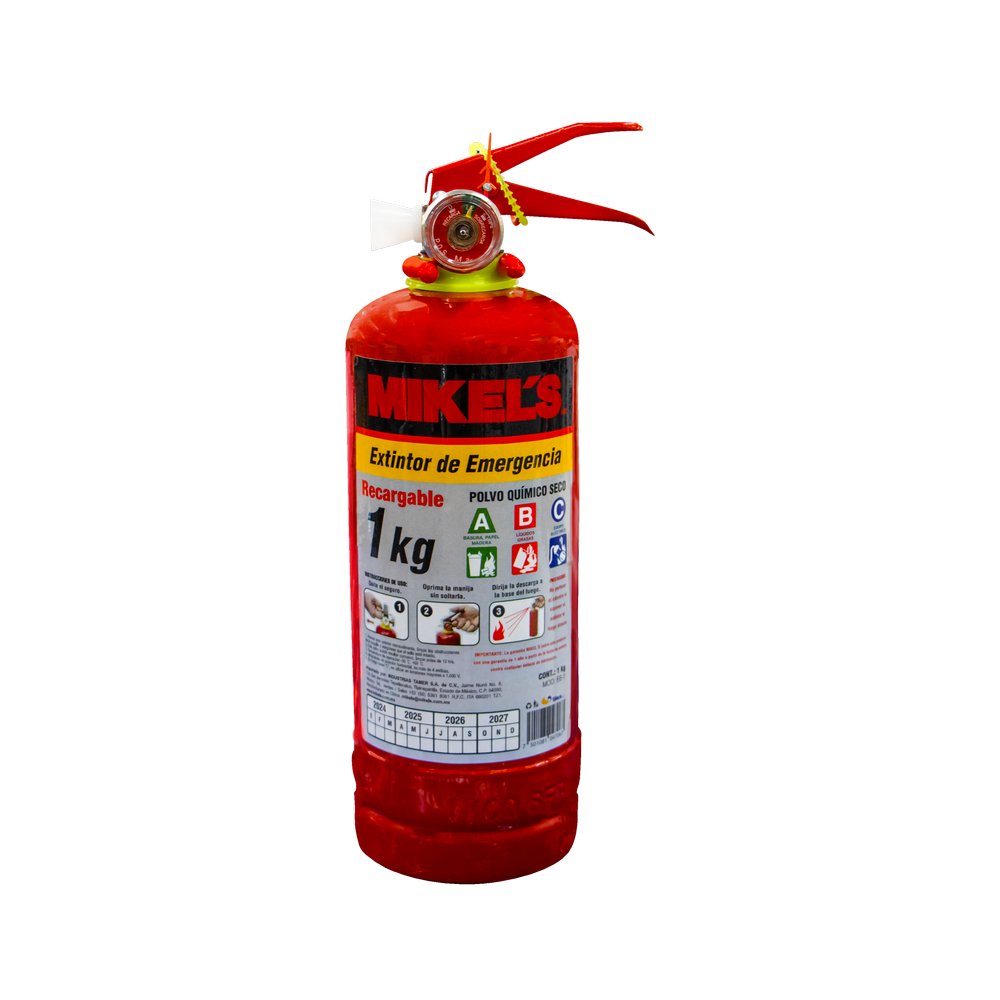 Extinguidor de 1 kg (2.2 lb)