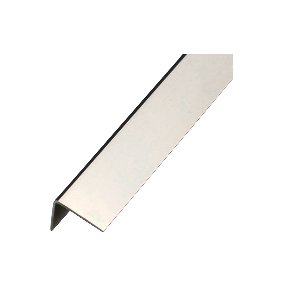 Angulo inoxidable 1/4x1 pulg (6.35x25 mm)