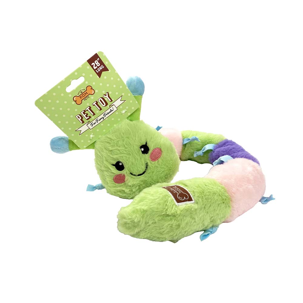 Juguete para mascota oruga