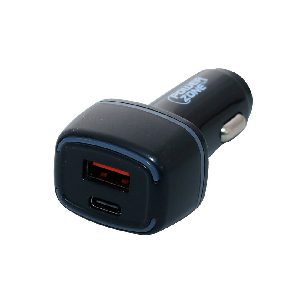 Cargador de celular para carro 2.4a usb y tipo c