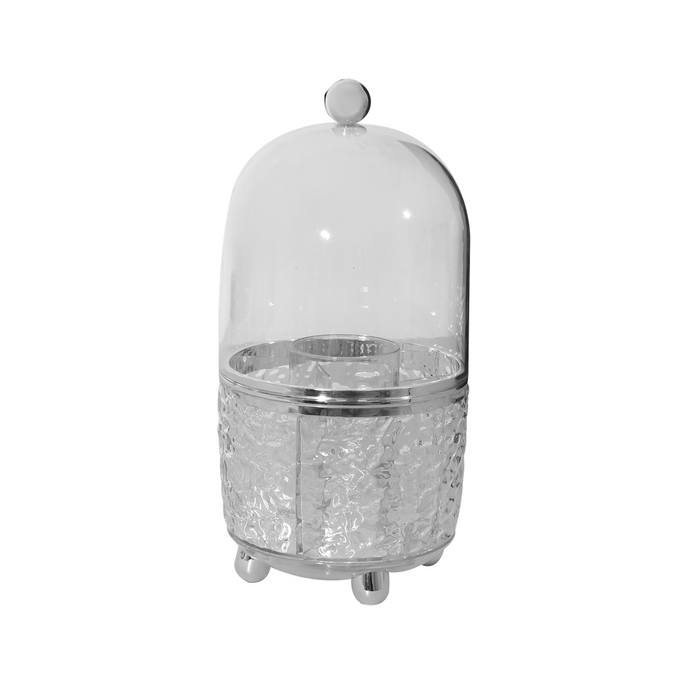 Organizador para brochas de maquillaje acrilico transparente