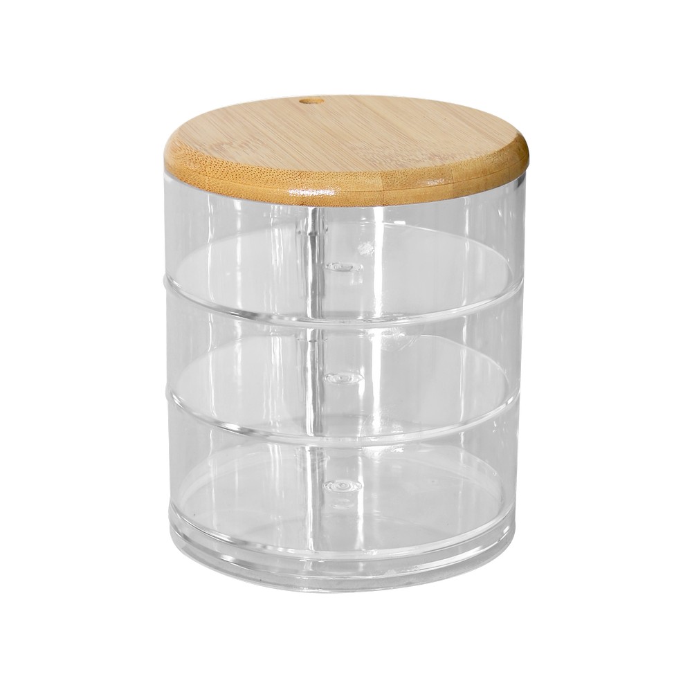 Organizador para joyas de acrilico transparente