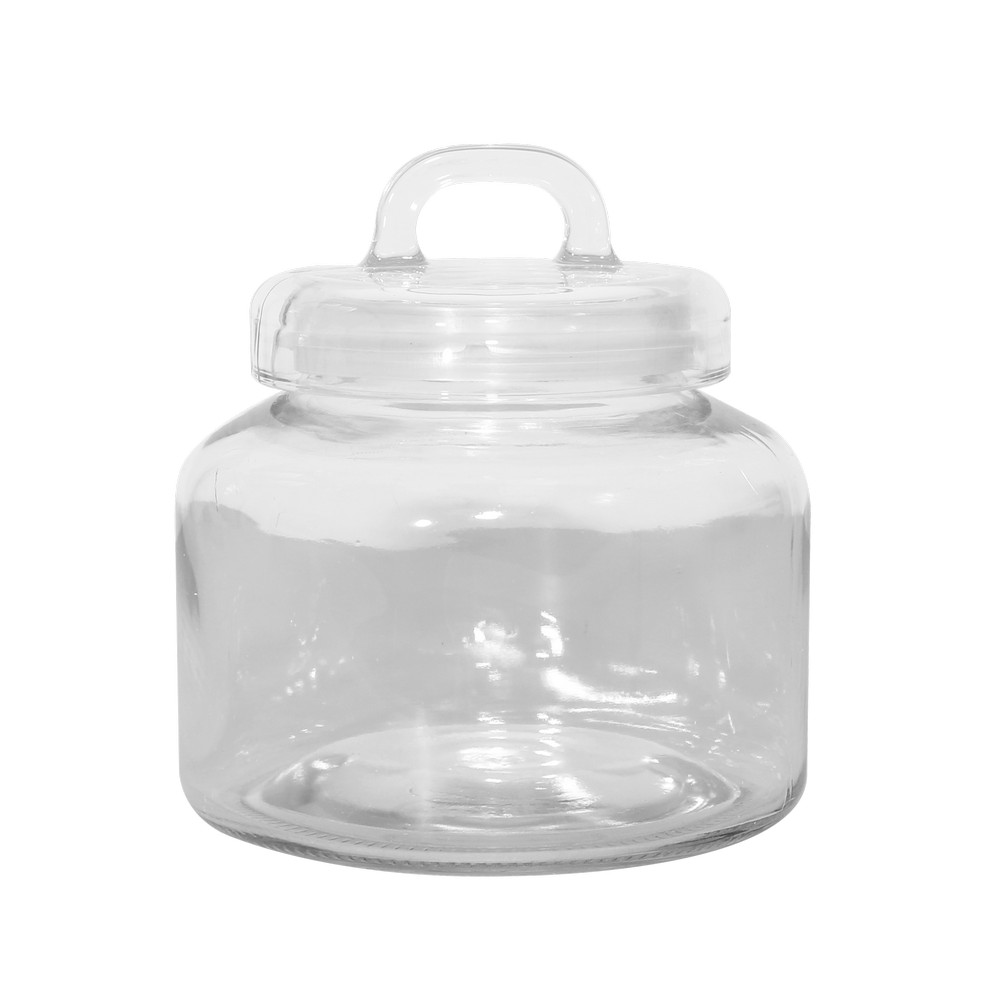 Deposito de vidrio con tapa 1608 ml (1.7 qt)
