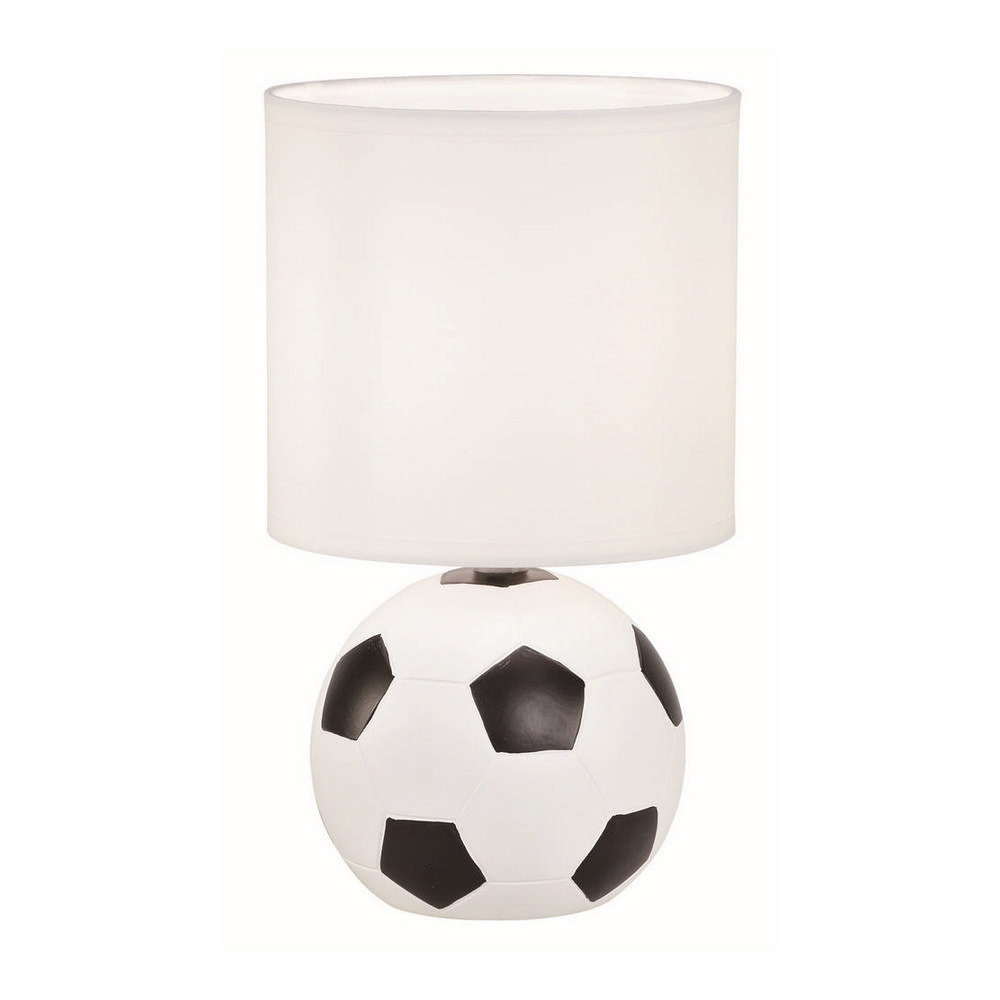 Lámpara de mesa diseño pelota de futbol