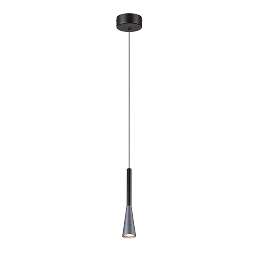 Lampara colgante gris gu10 1l