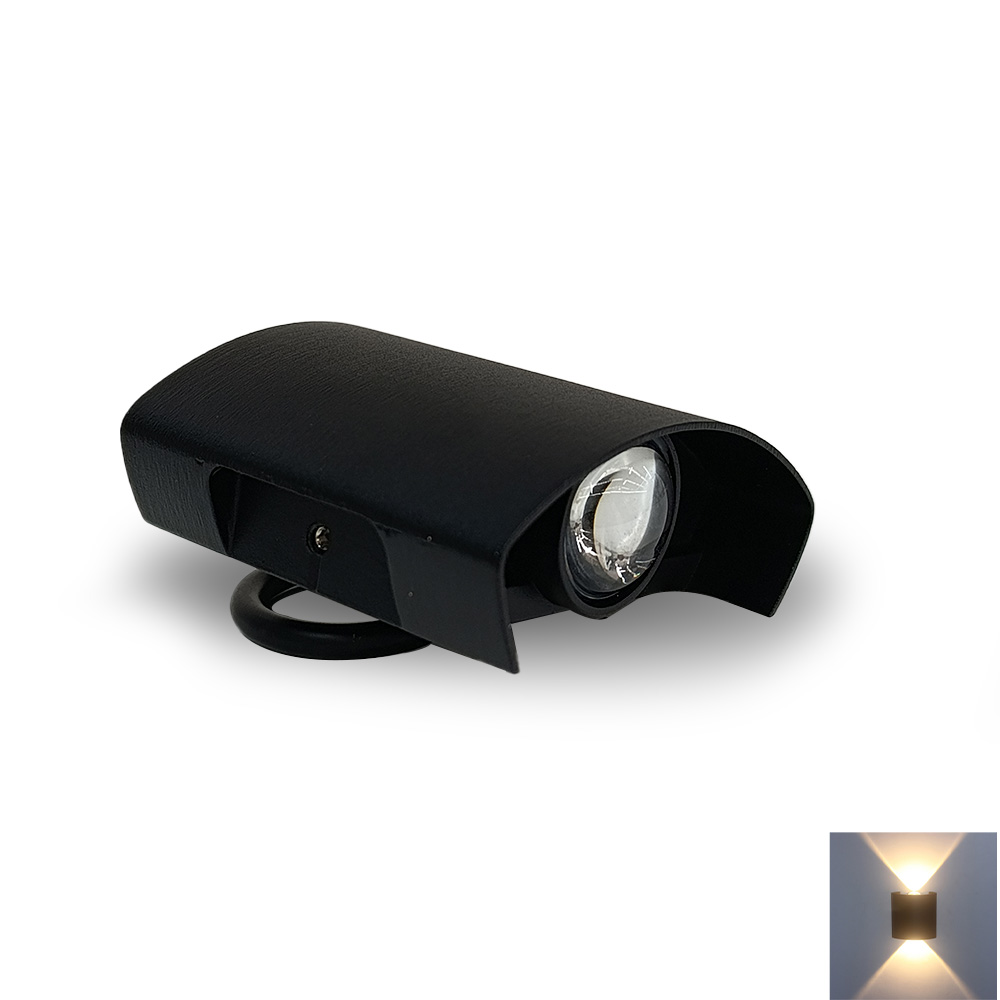 Lampara de pared 12w luz amarilla