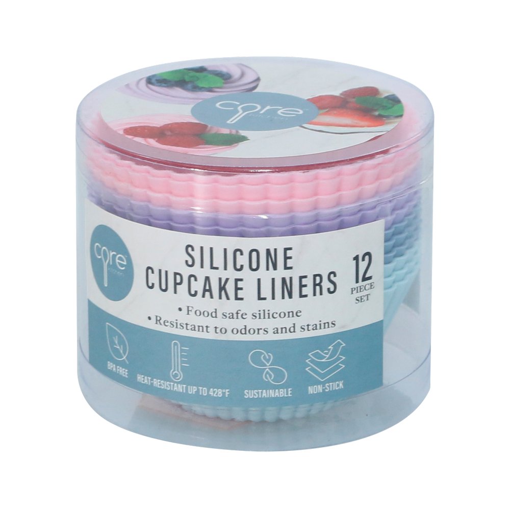 Moldes desechable para cupcake surtido 12 piezas