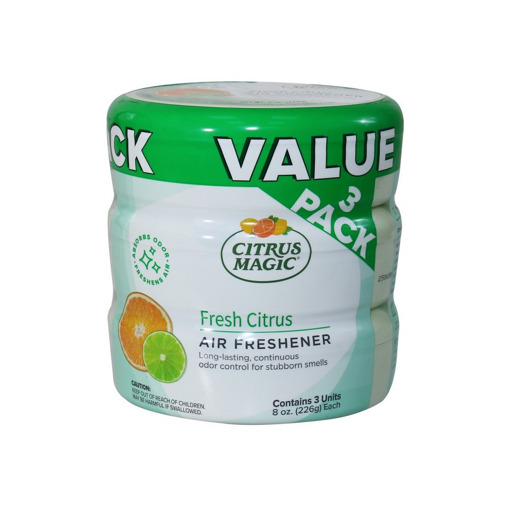 Ambientador de olores 226 g citrico 3 piezas