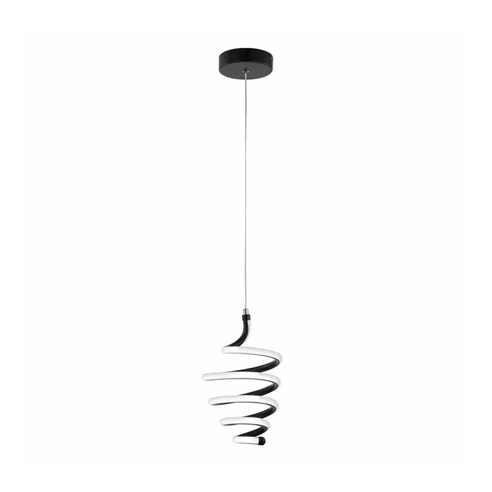 Lampara colgante led negra 46w