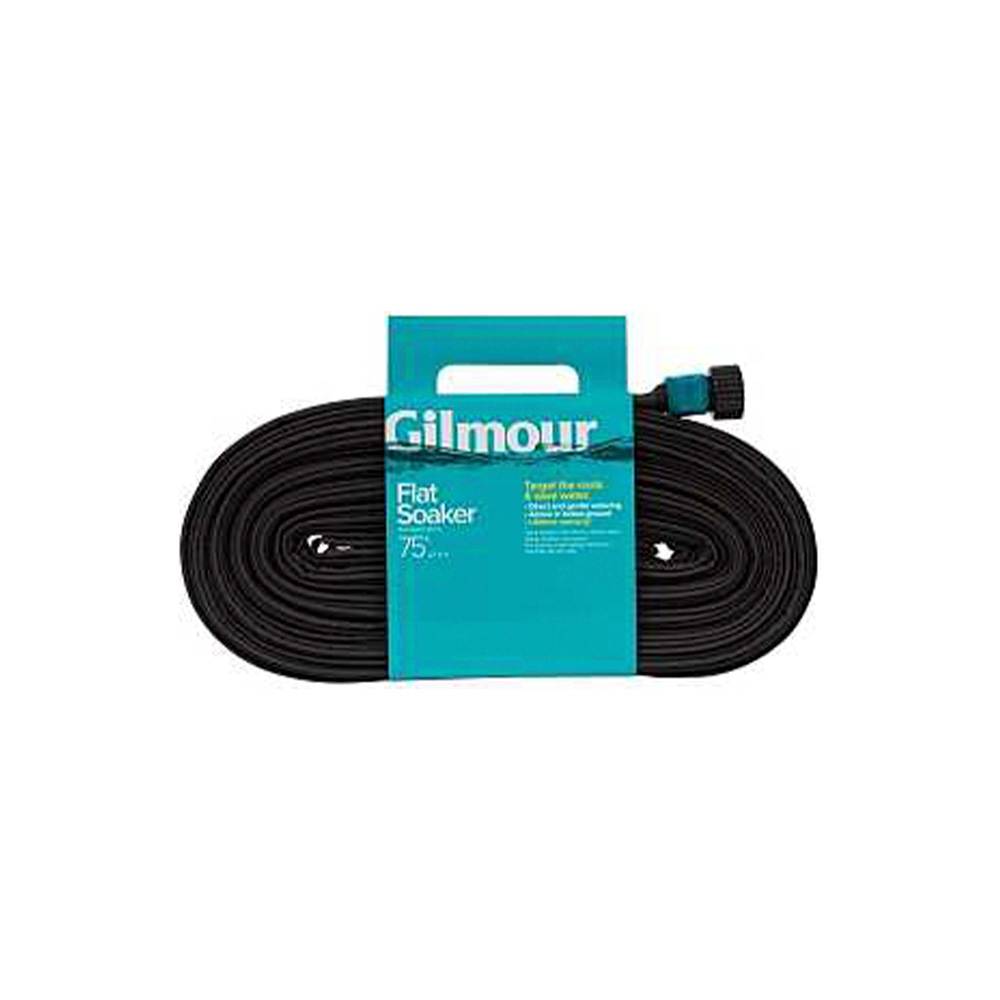 Manguera para riego 5-8 x 22.8 m color negro